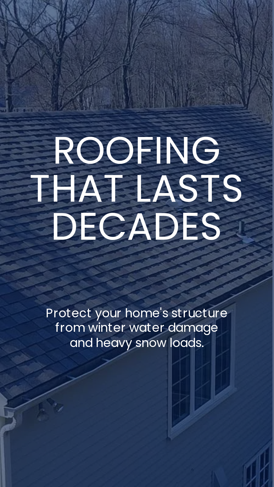 Long-lasting roofing campaign ad - contractor marketing creative for durable roof installation and replacement services