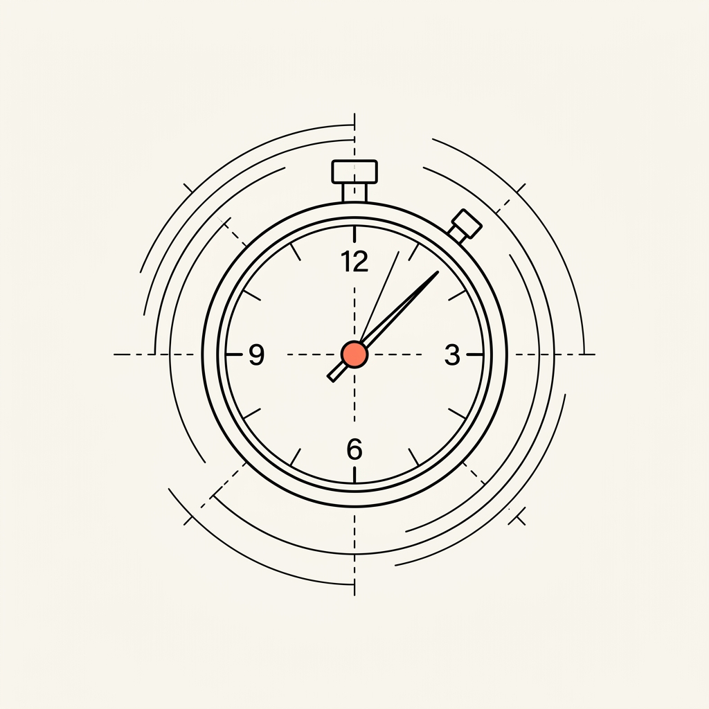 Stopwatch icon representing the speed capability