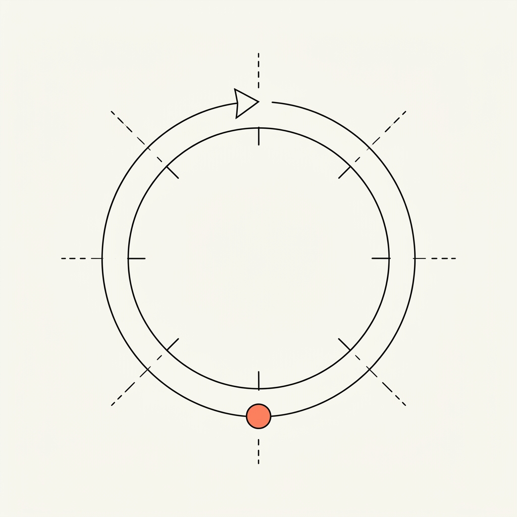 Cycle icon representing the campaign rhythm capability