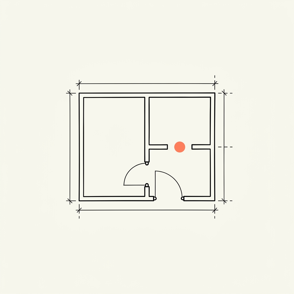 Floor plan icon representing the website pillar