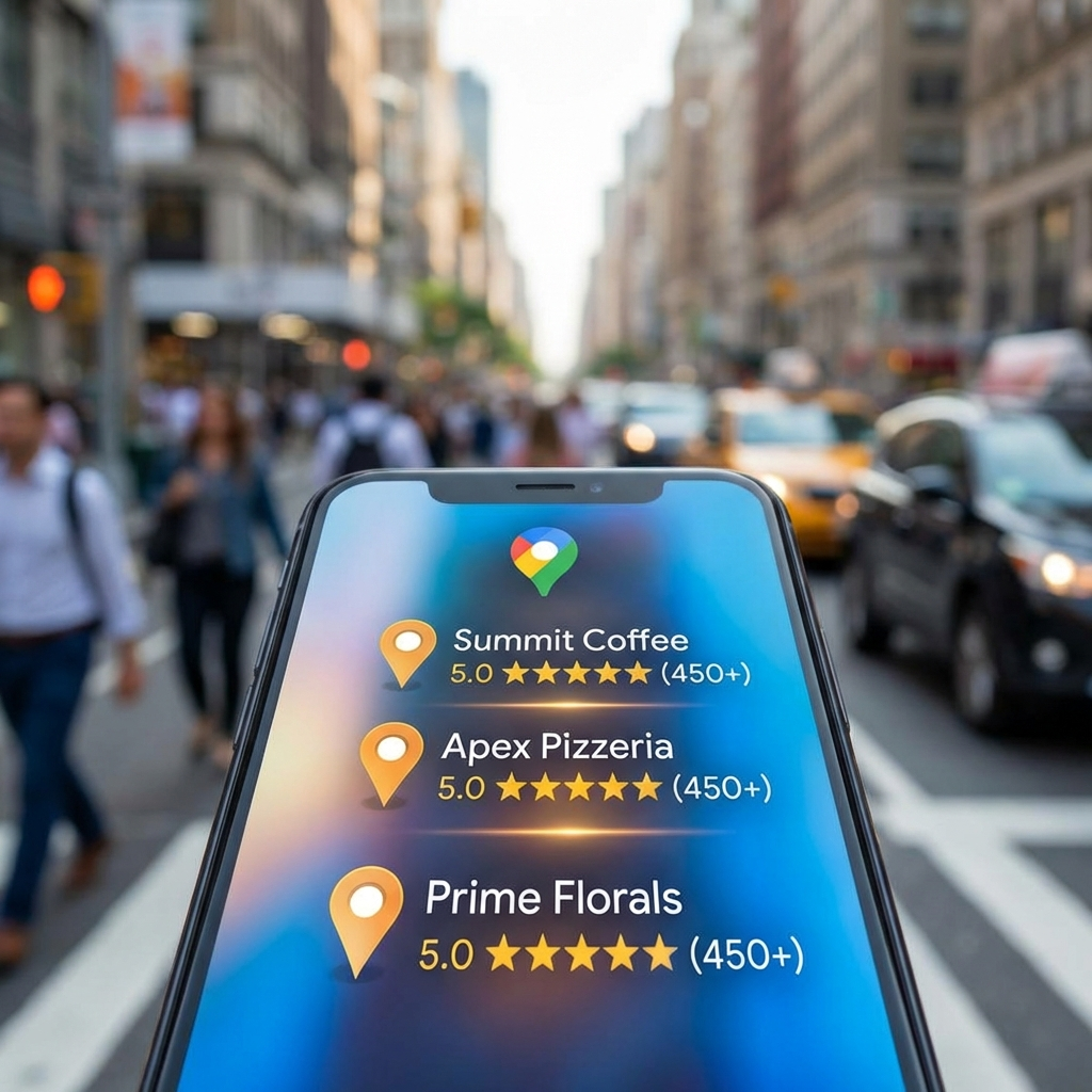 SEO and local search optimization for contractors - Step 3 of the 3-in-1 system covering Google, Bing, and Google Maps rankings